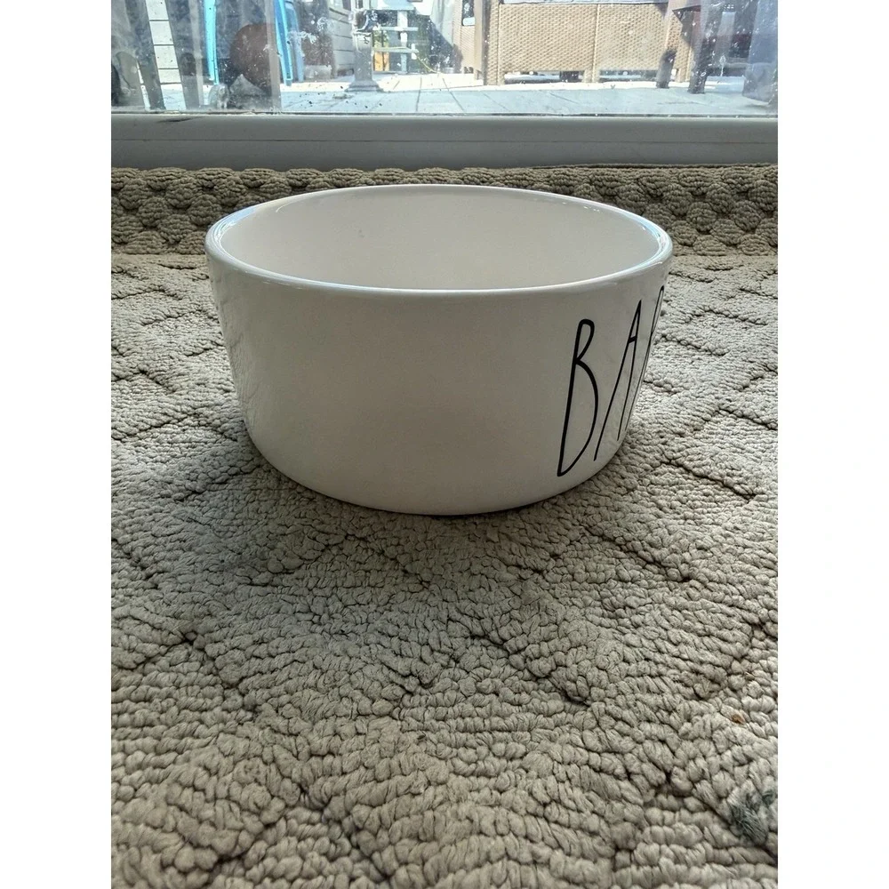 Rae Dunn Dog Food Bowl 
